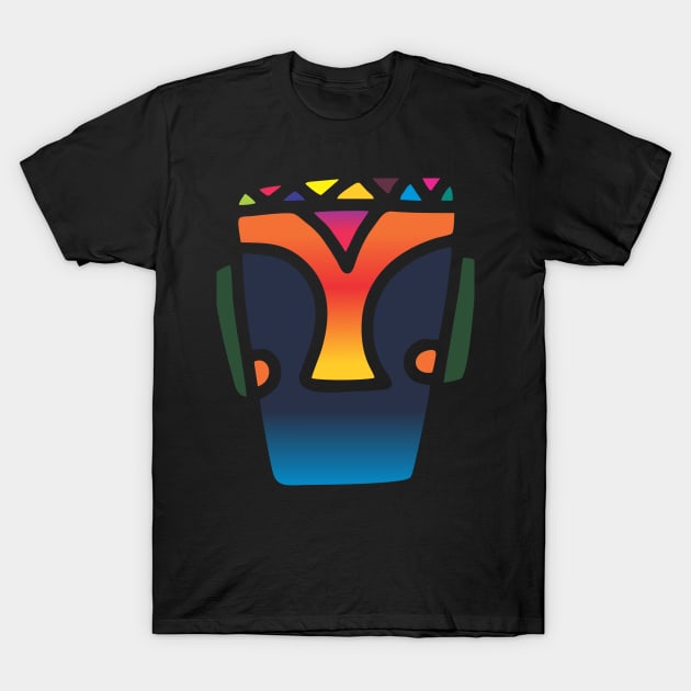 Classic Hawaii tiki T-Shirt by Gboye